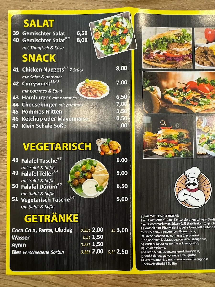 Speisekarte photo 2