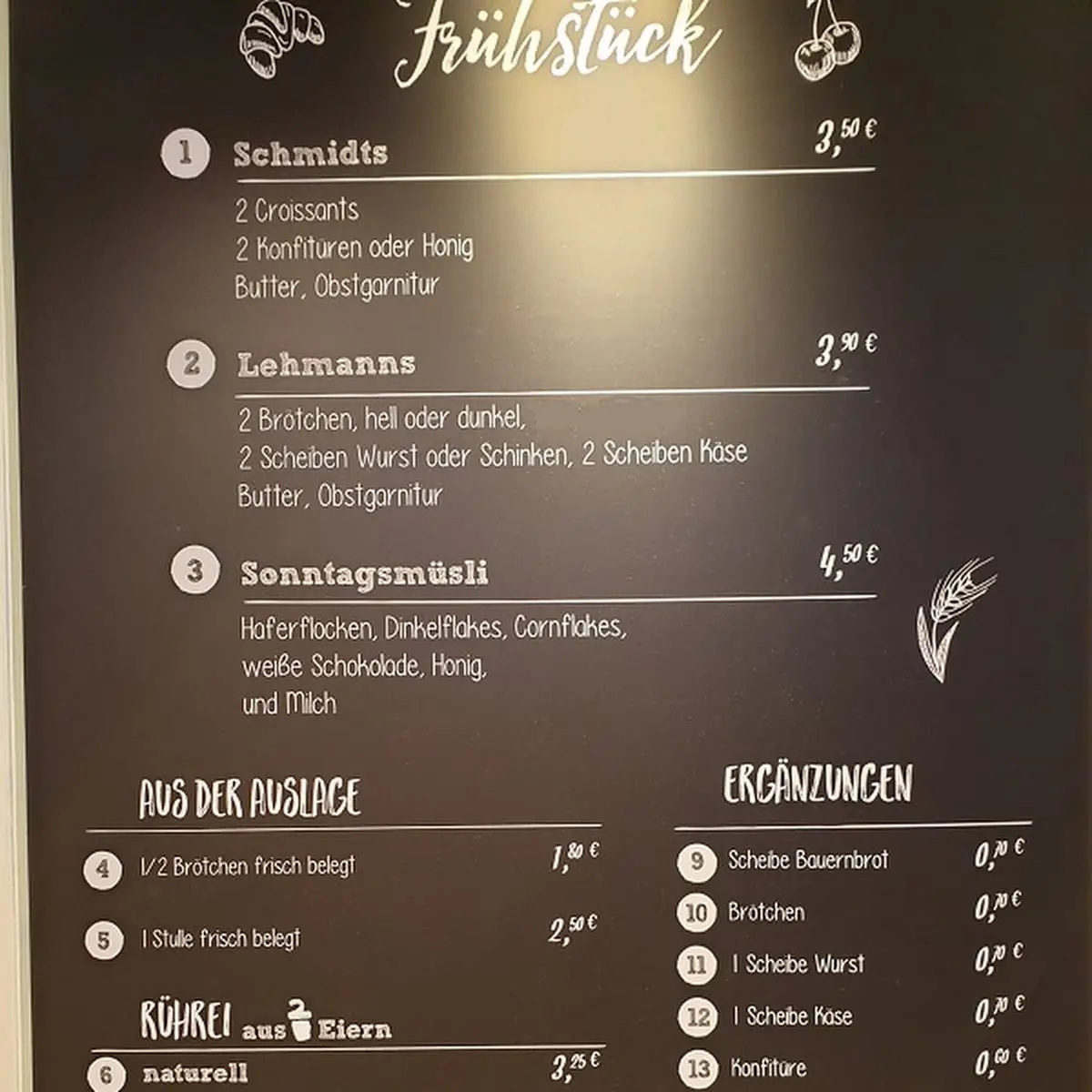 Speisekarte photo 3