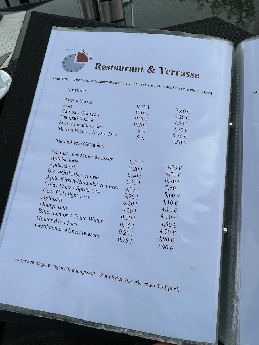 Speisekarte photo 1