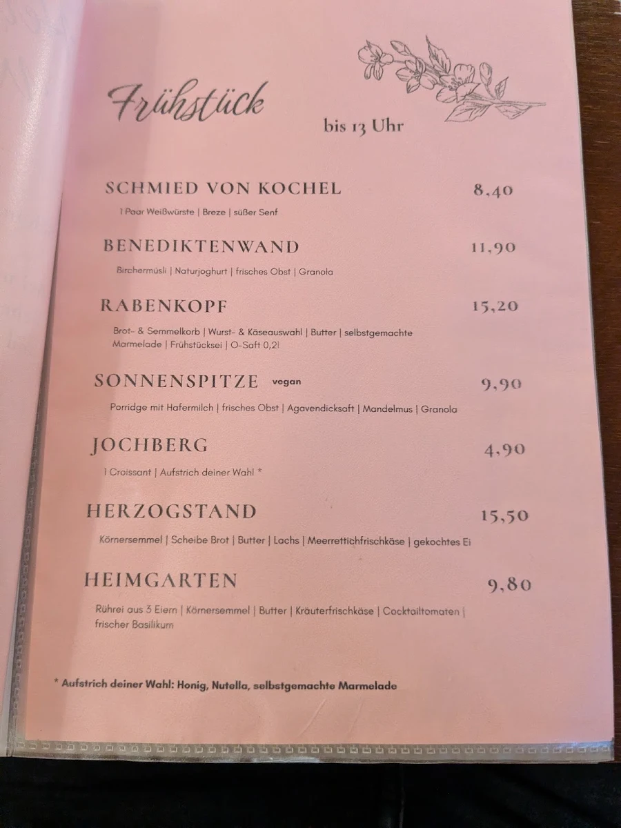 Speisekarte photo 1