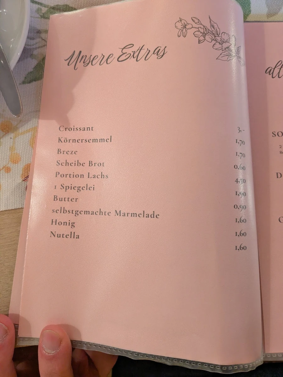 Speisekarte photo 5