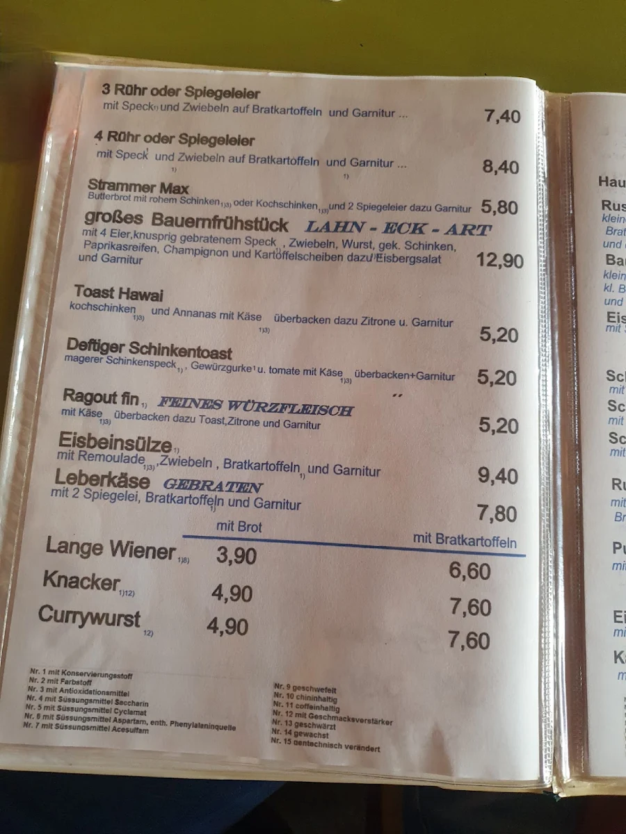 Speisekarte photo 2