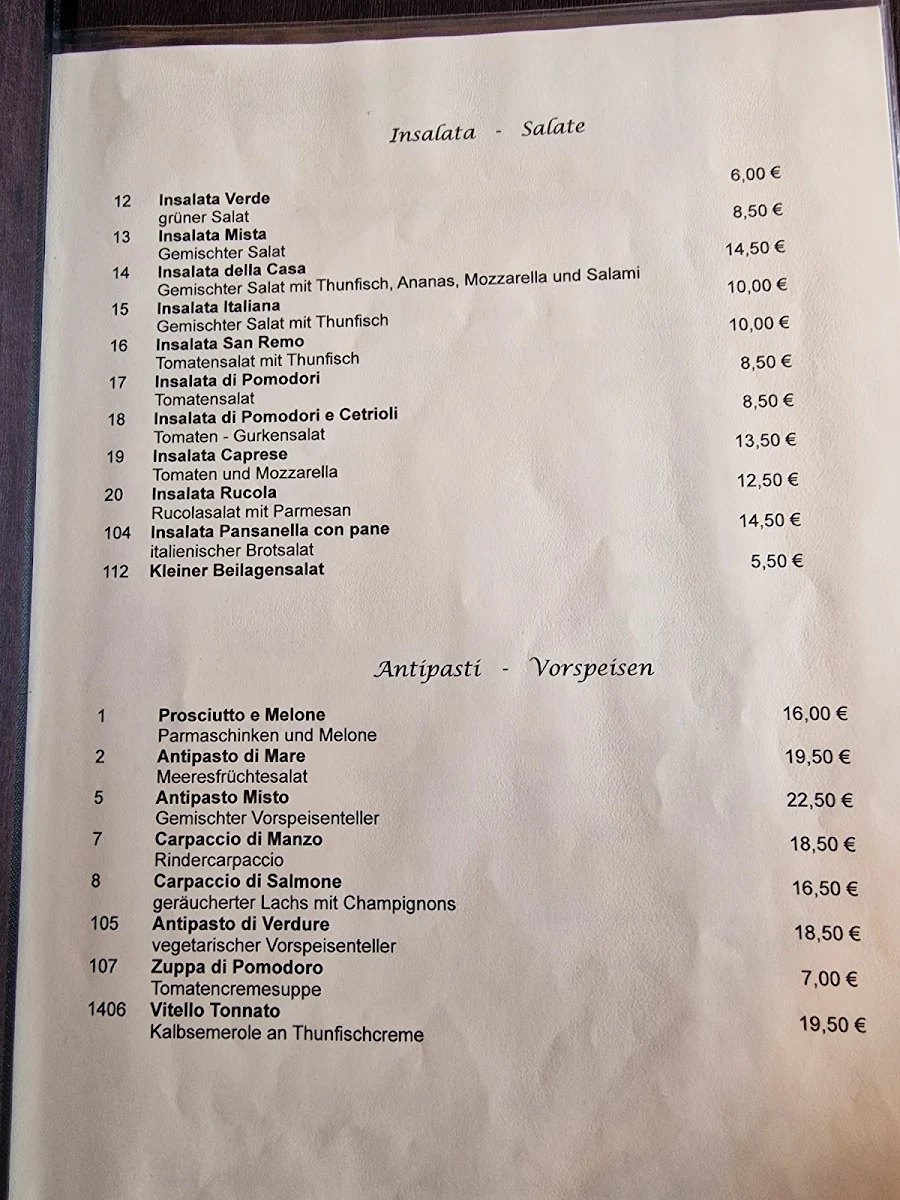 Speisekarte photo 3
