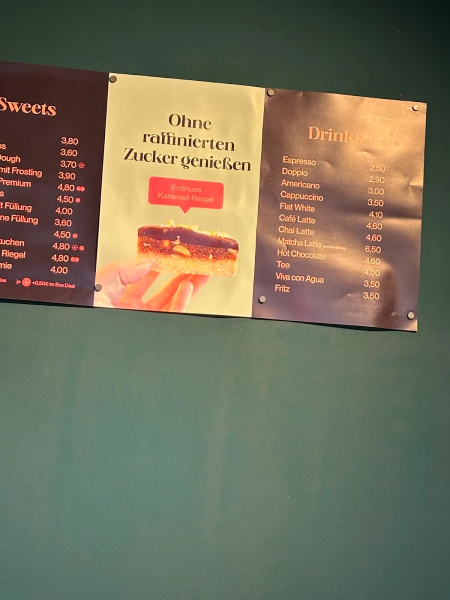 Speisekarte, Kjeks
