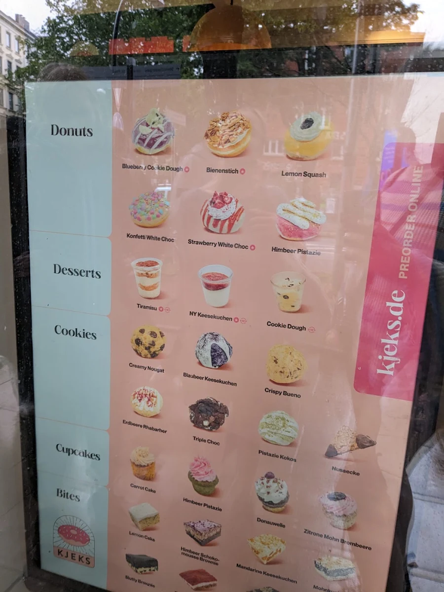 Speisekarte, Kjeks