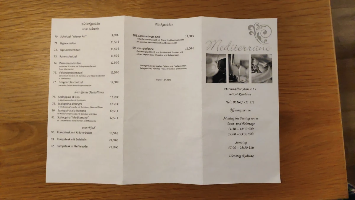 Speisekarte photo 4