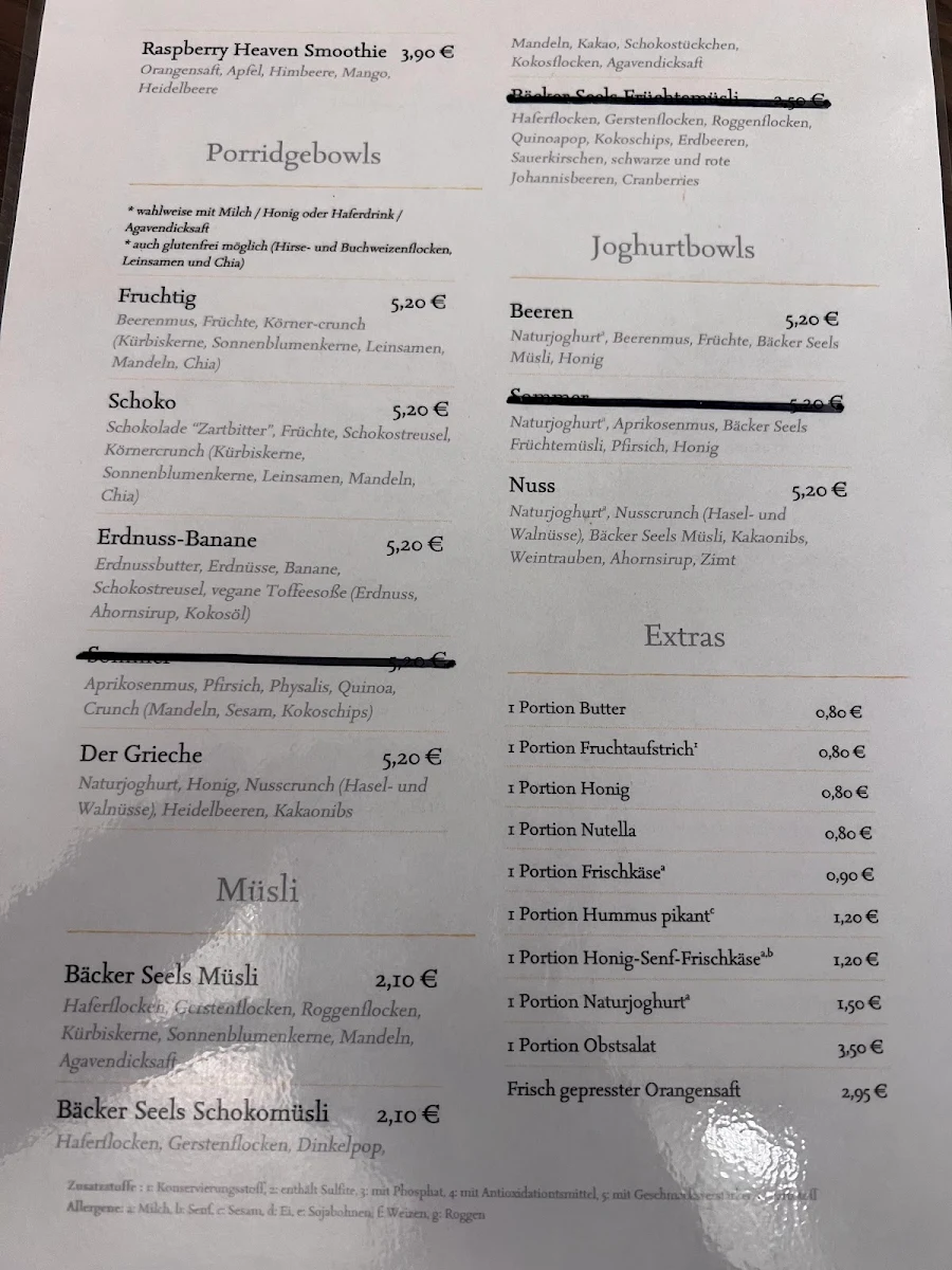 Speisekarte photo 3