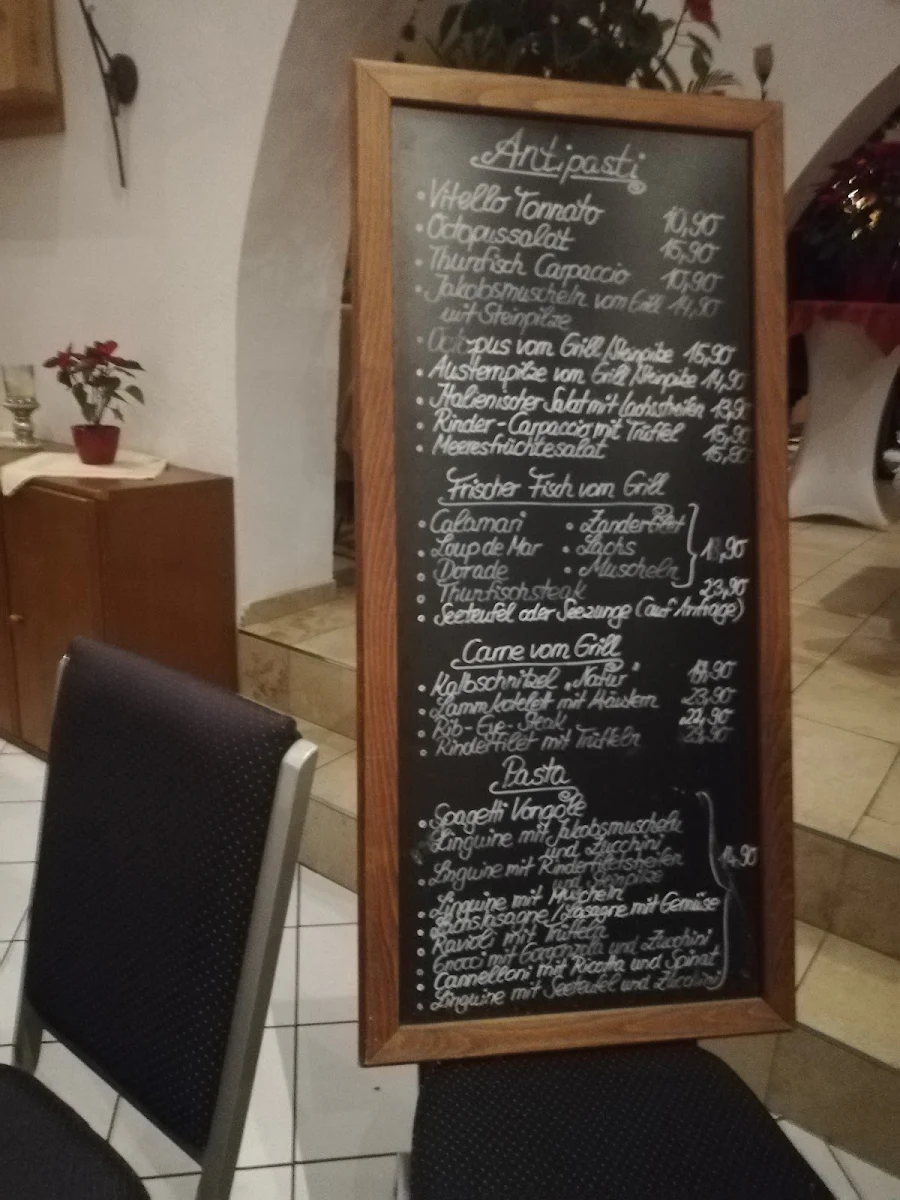 Speisekarte, Bella Italia da Alessandro