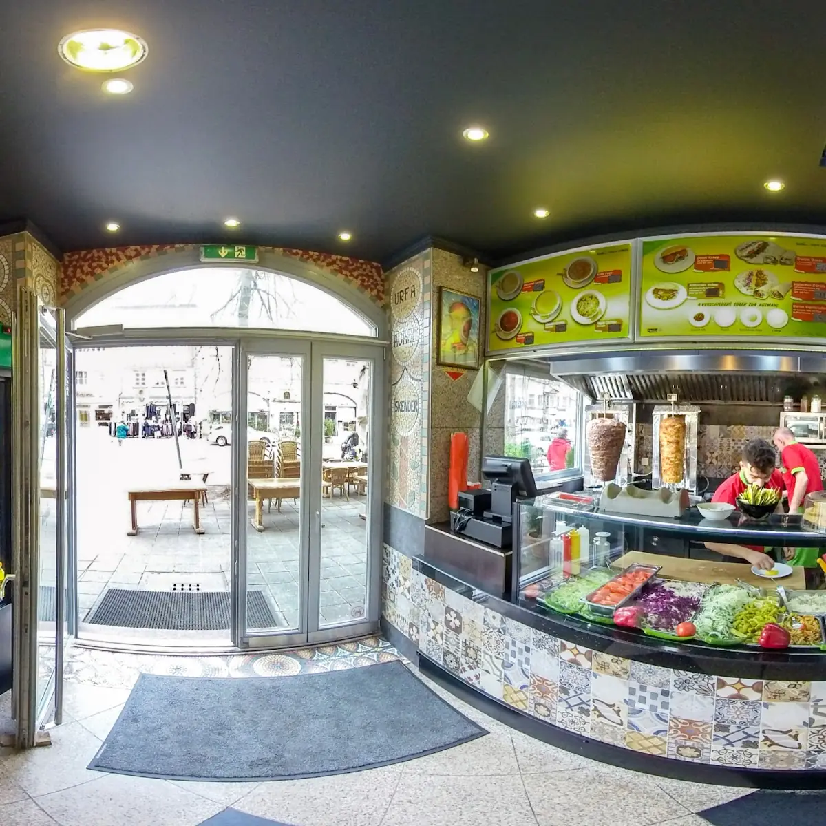 Atmosphäre, Urfa Dürüm Döner Nürnberg
