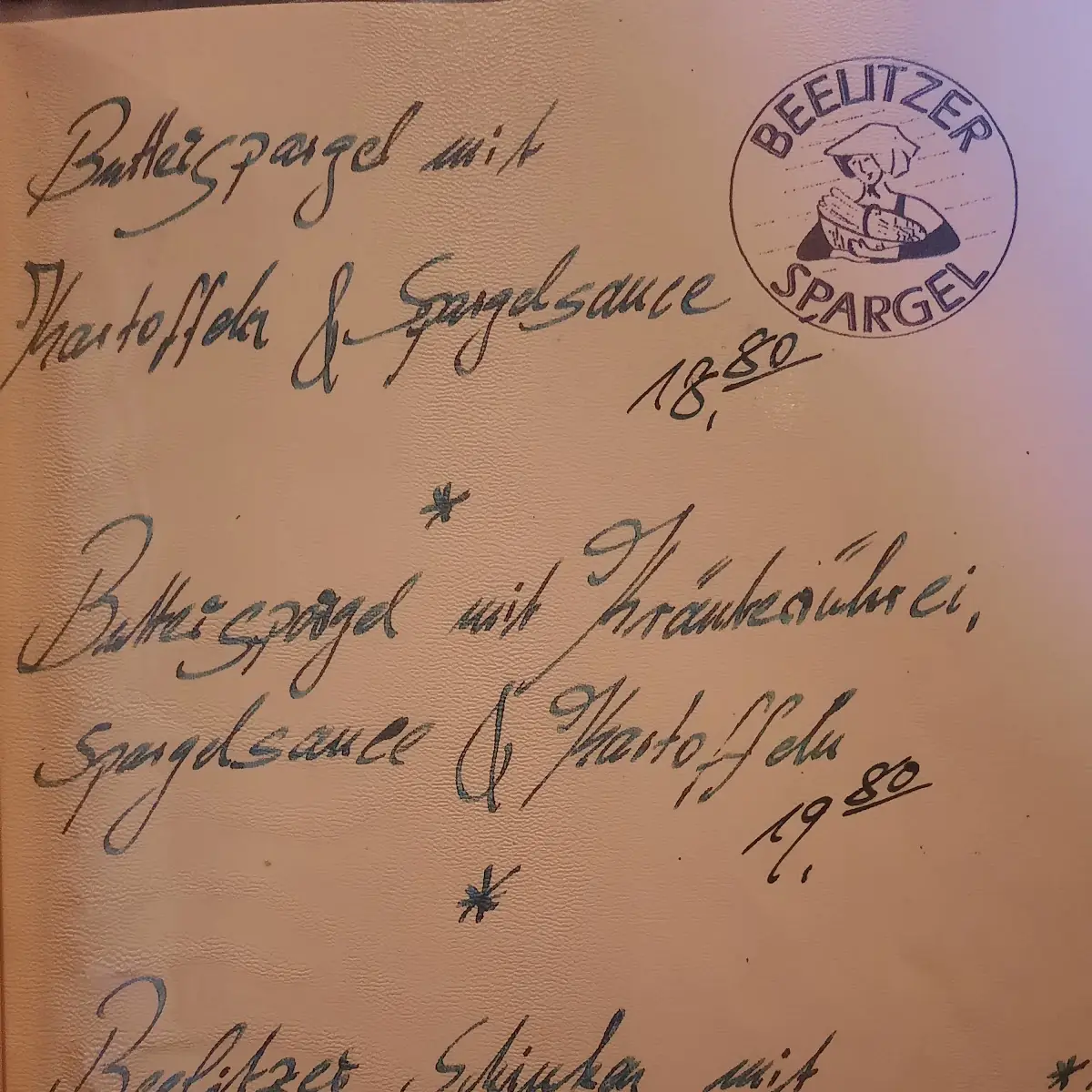 Speisekarte photo 2