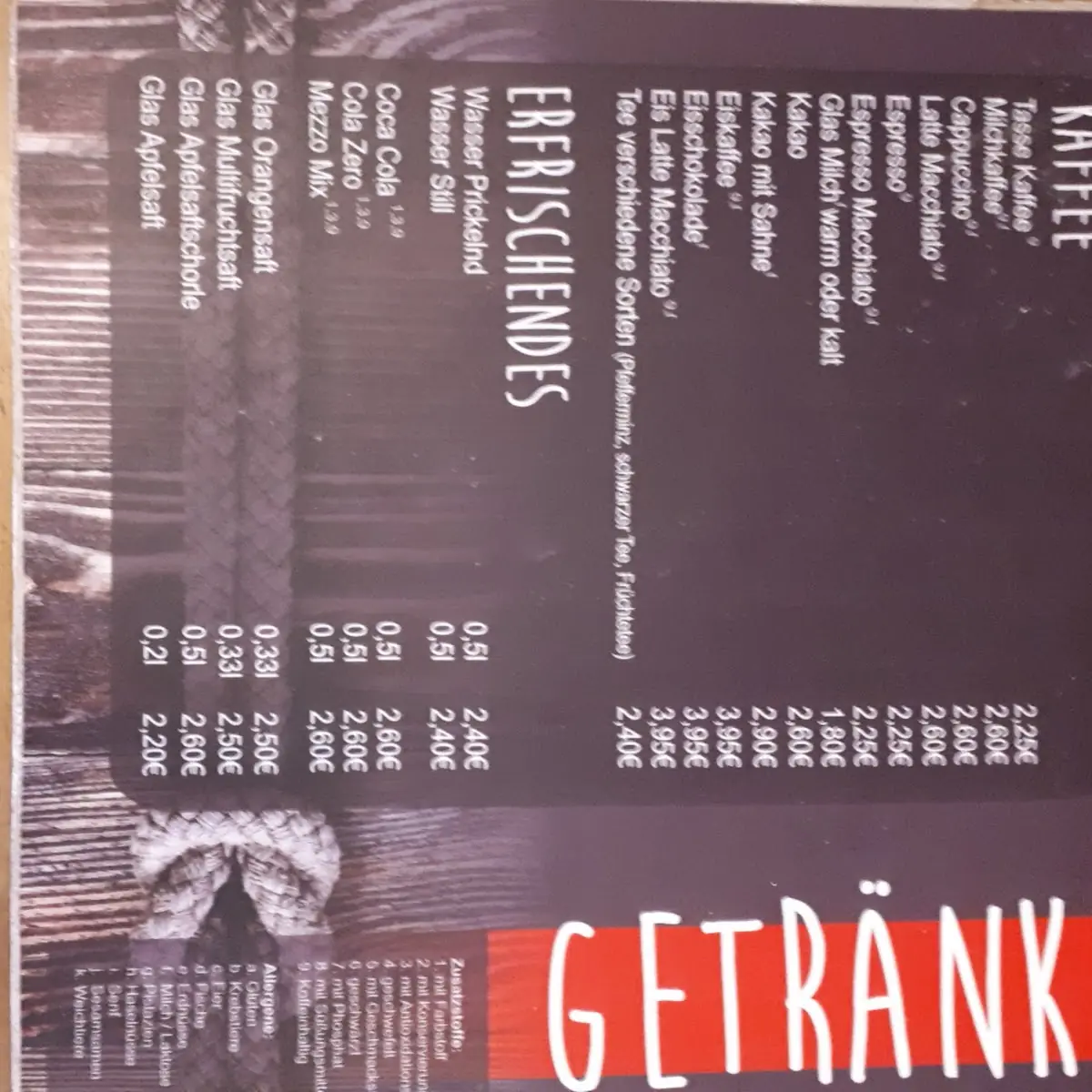 Speisekarte photo 4