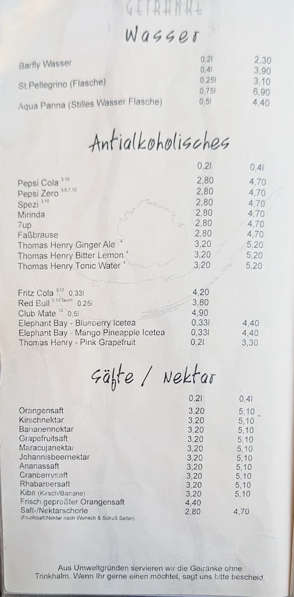 Speisekarte photo 5