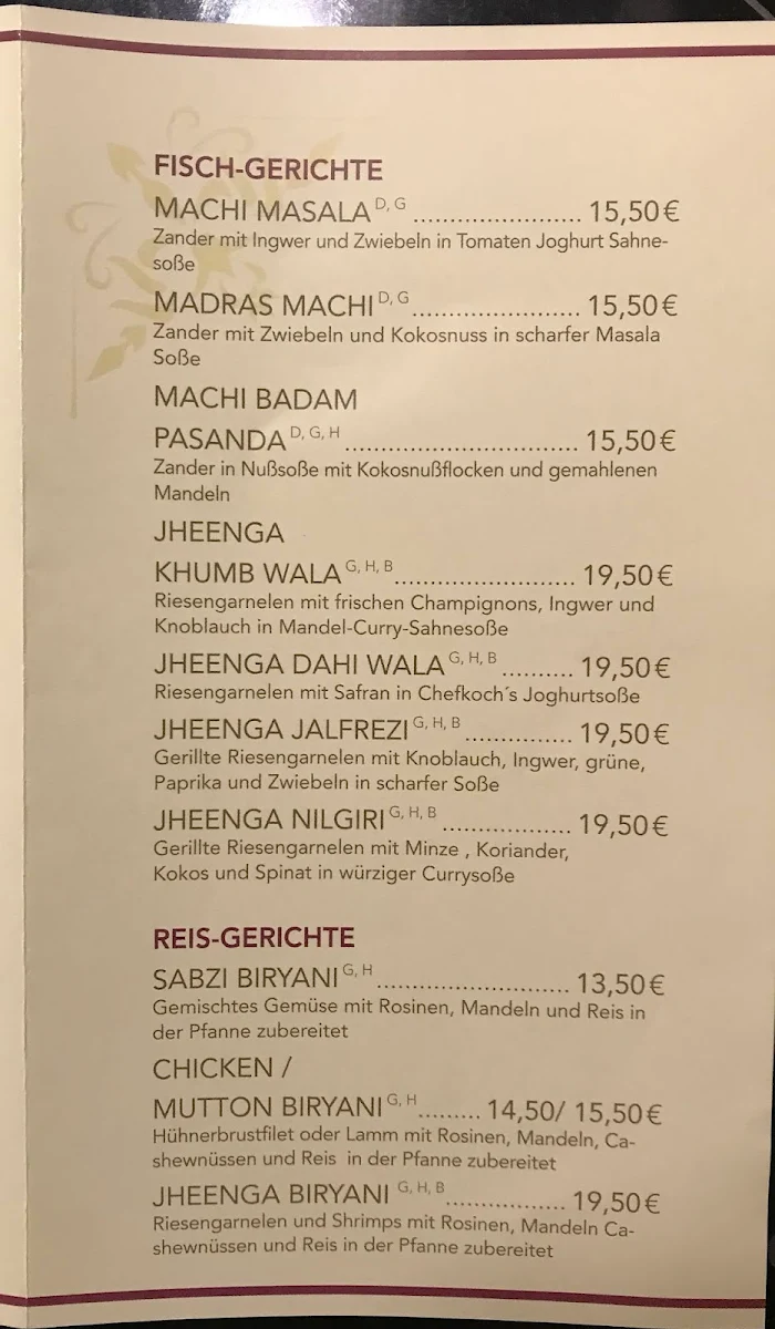 Speisekarte photo 2