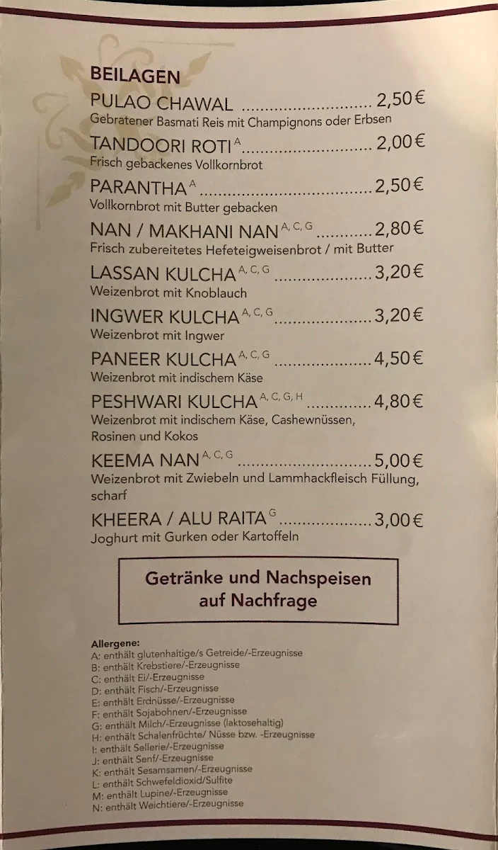 Speisekarte photo 4