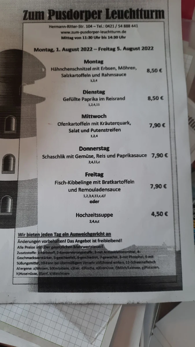 Speisekarte photo 3