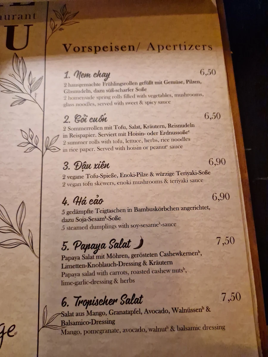 Speisekarte photo 2