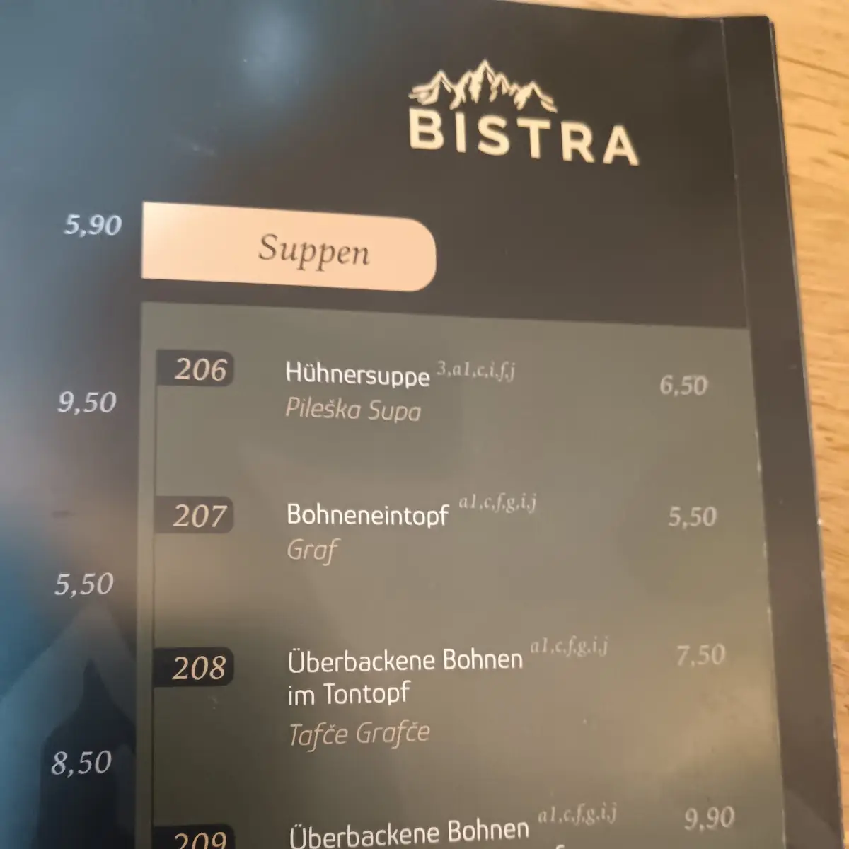 Speisekarte photo 6