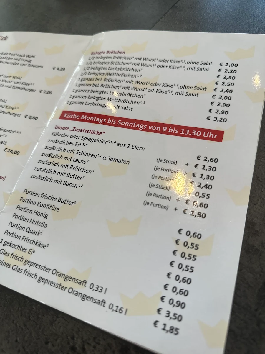 Speisekarte photo 2