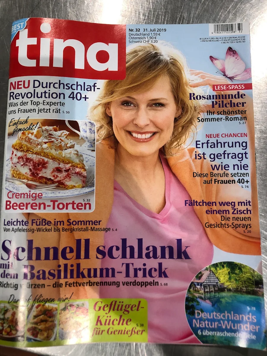 Speisekarte, Ole Müllern Schün Bauerncafé