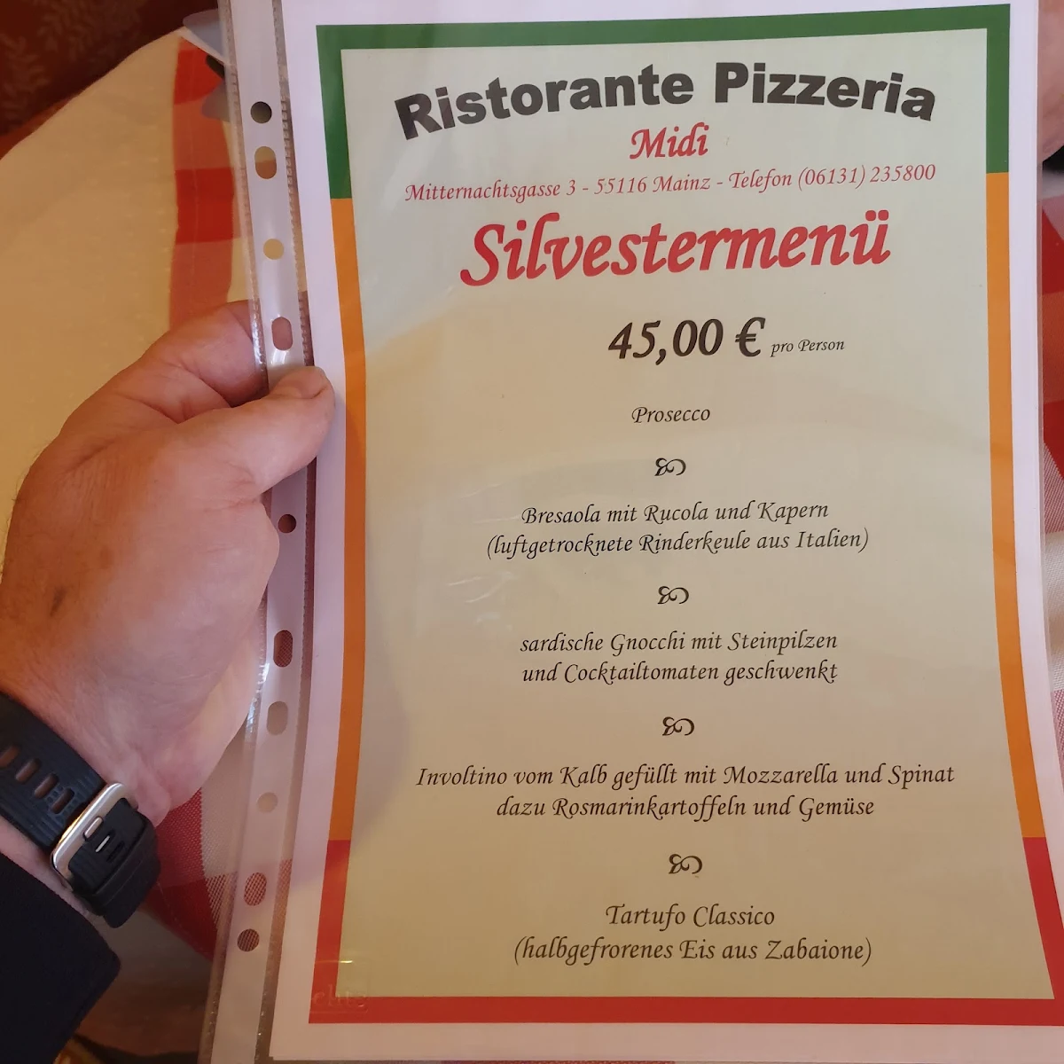 Speisekarte photo 1
