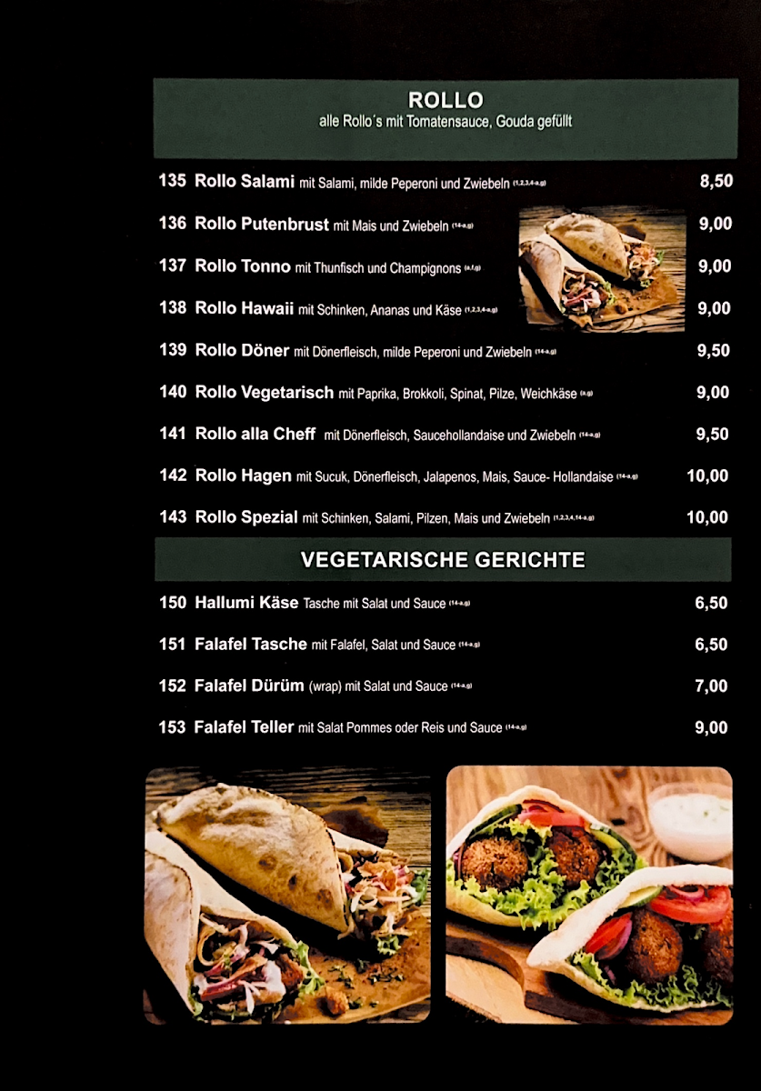 Speisekarte photo 8
