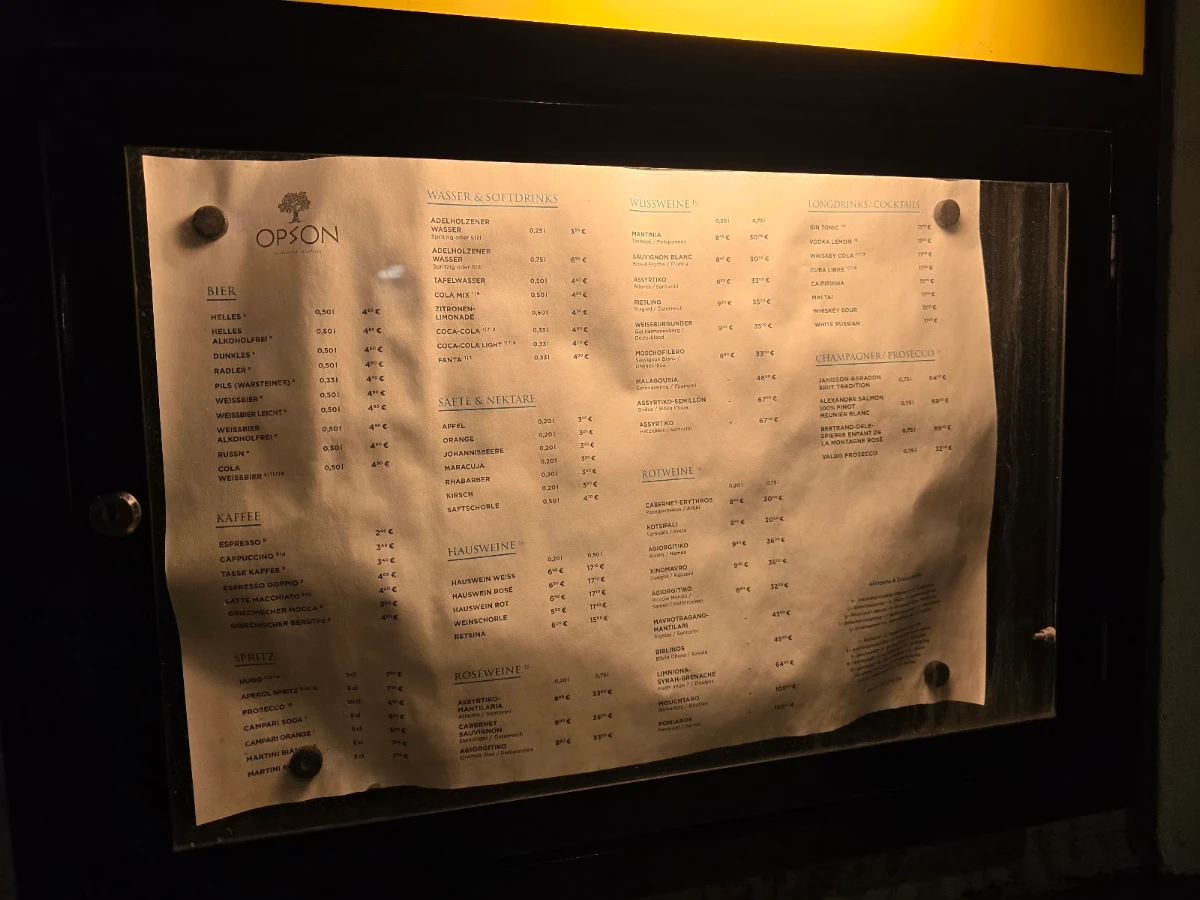 Speisekarte photo 6
