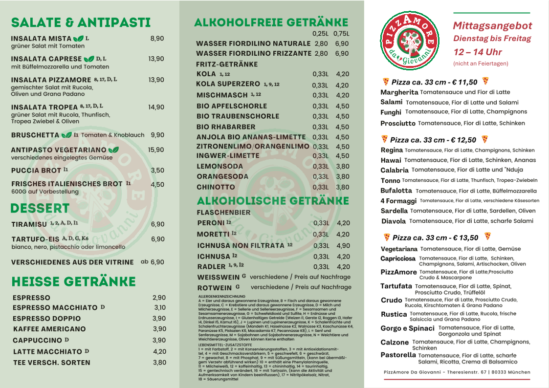 Speisekarte photo 1