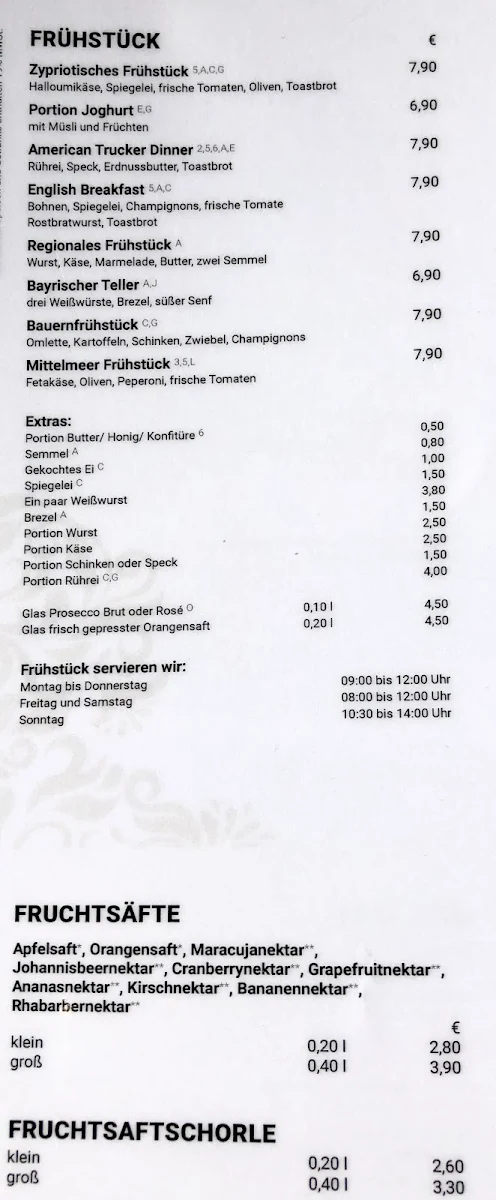 Speisekarte photo 4