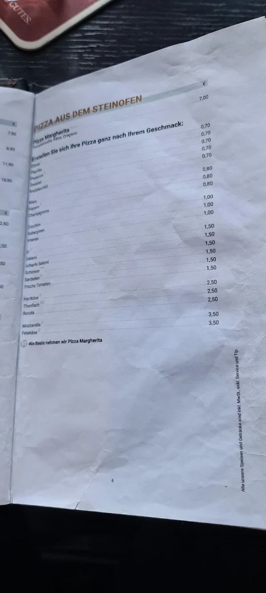 Speisekarte photo 6