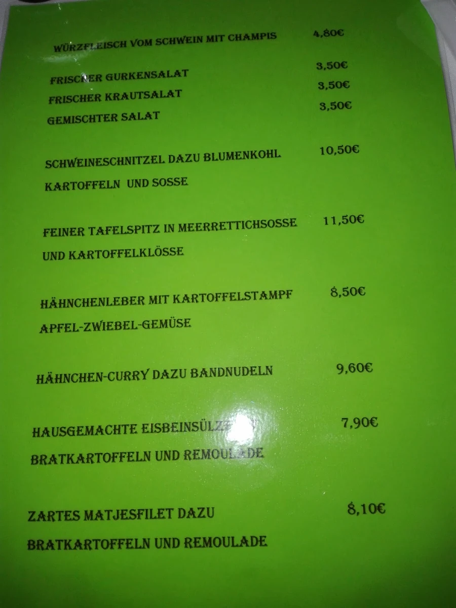 Speisekarte photo 1