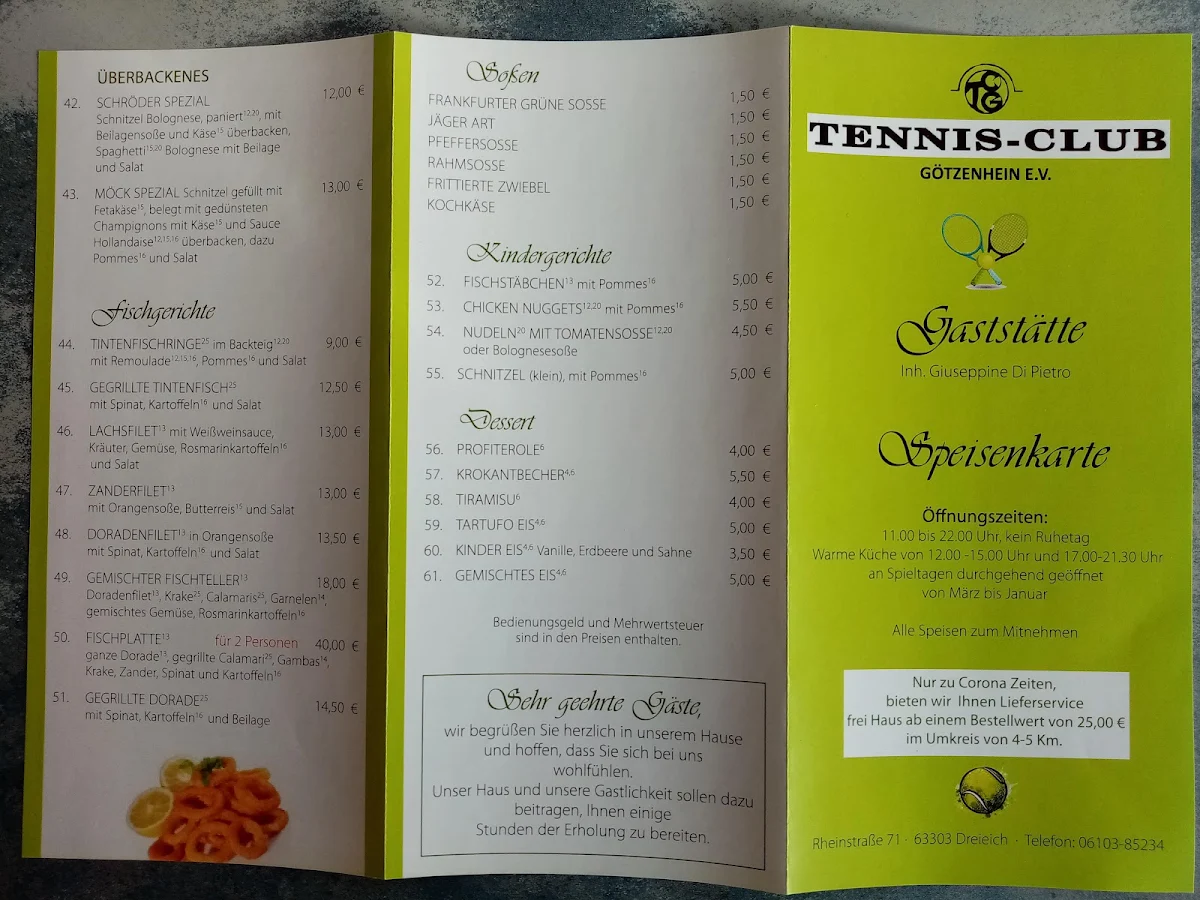 Speisekarte photo 2