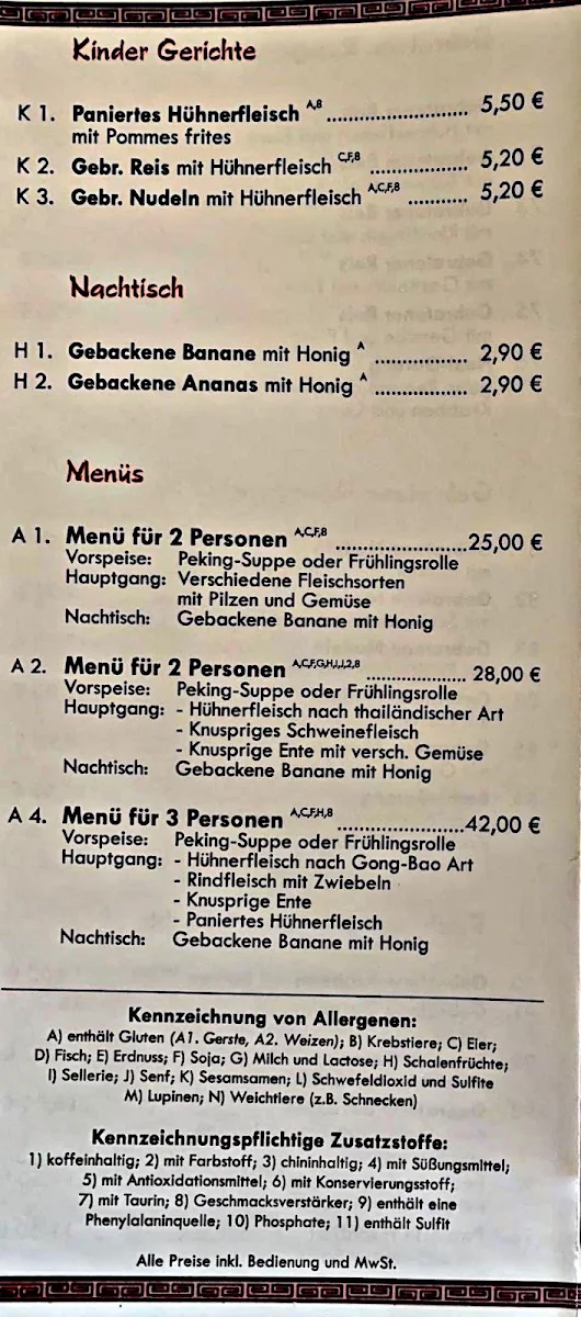 Speisekarte photo 10