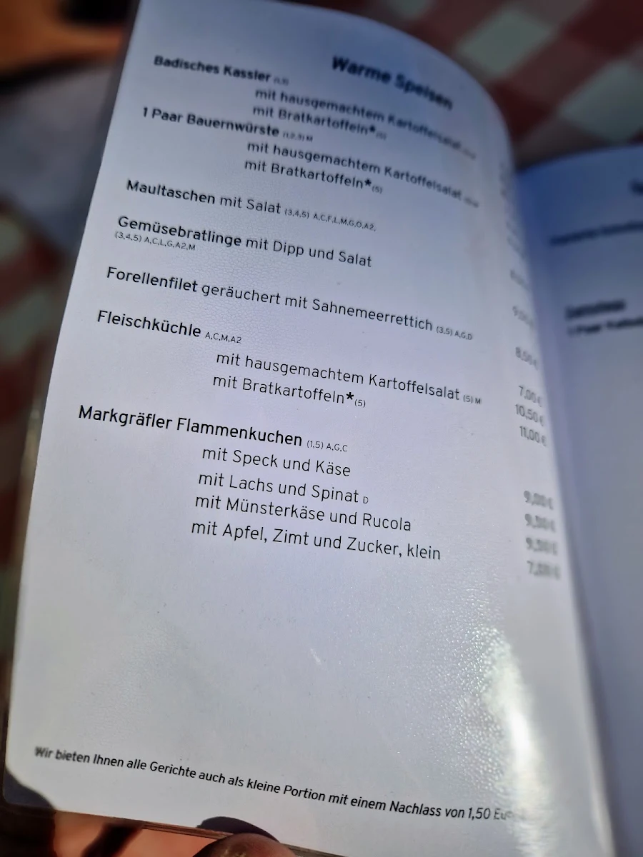 Speisekarte photo 5