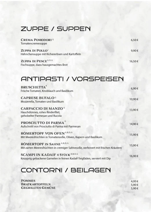 Speisekarte photo 8