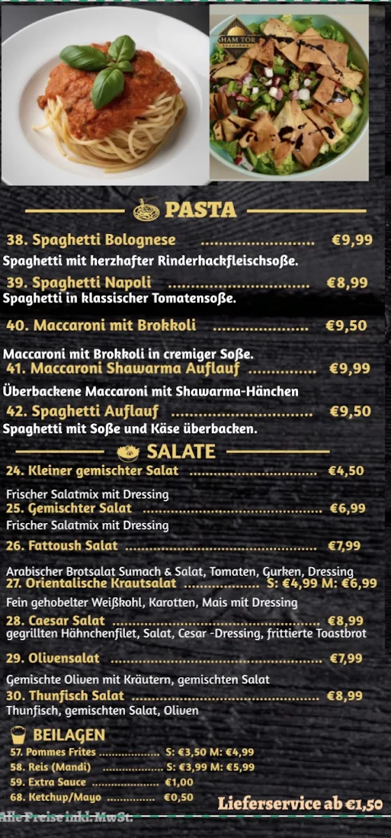 Speisekarte photo 3