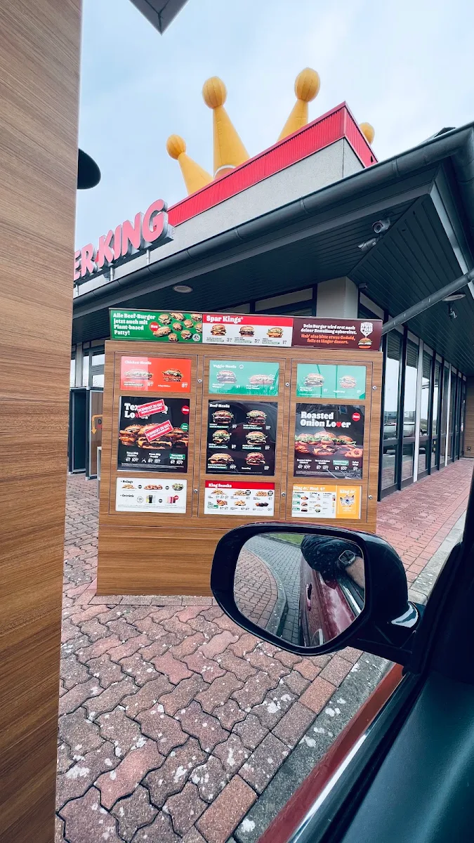 Speisekarte, Burger King