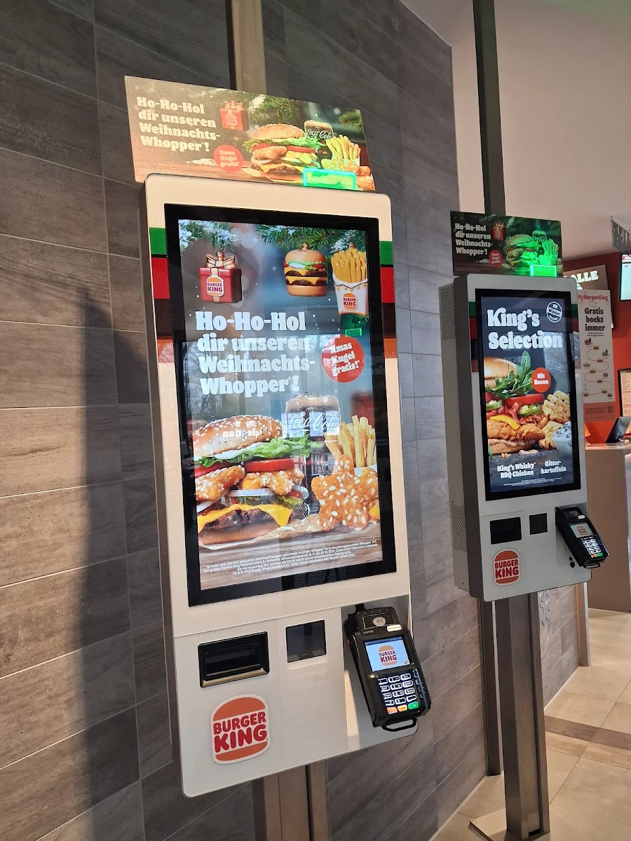 Speisekarte, Burger King