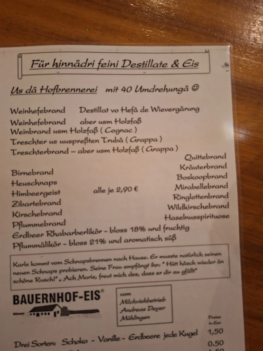 Speisekarte photo 4