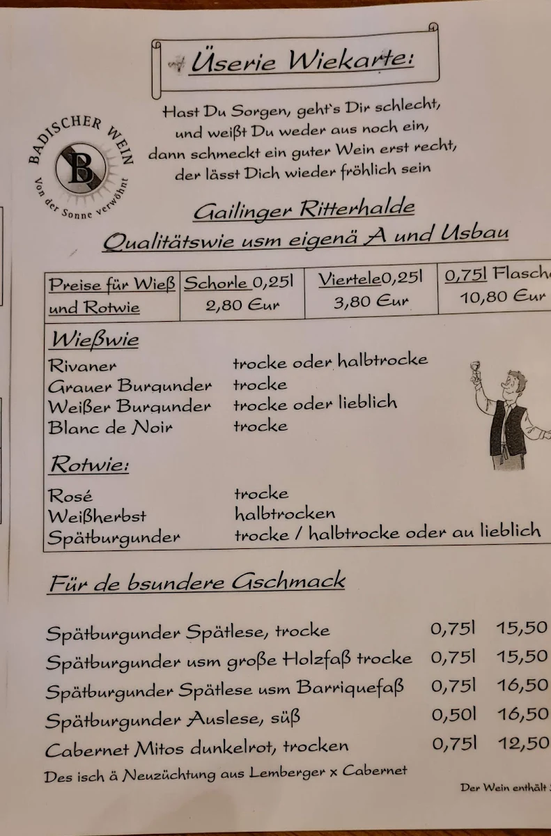 Speisekarte photo 6
