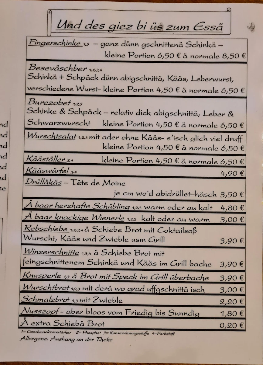 Speisekarte photo 7