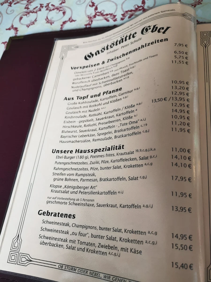 Speisekarte photo 4