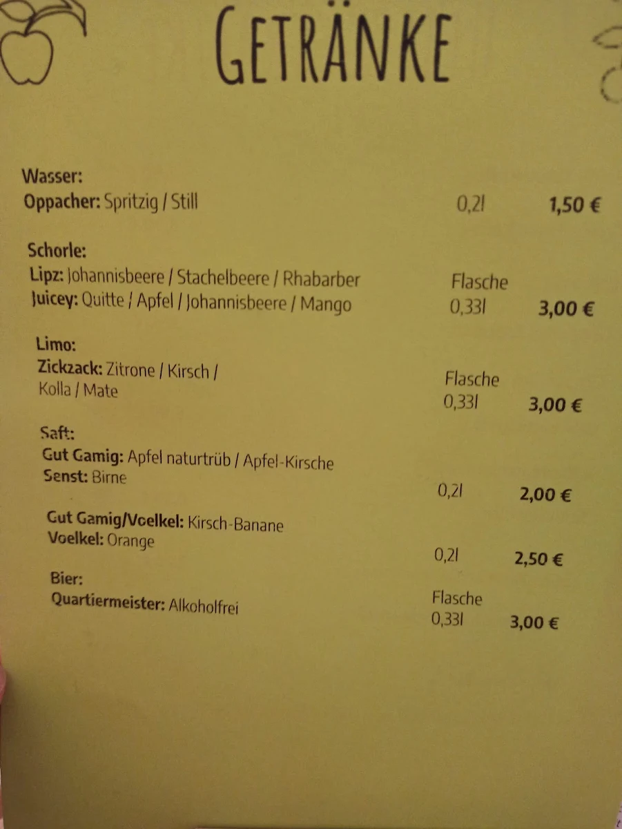 Speisekarte photo 1