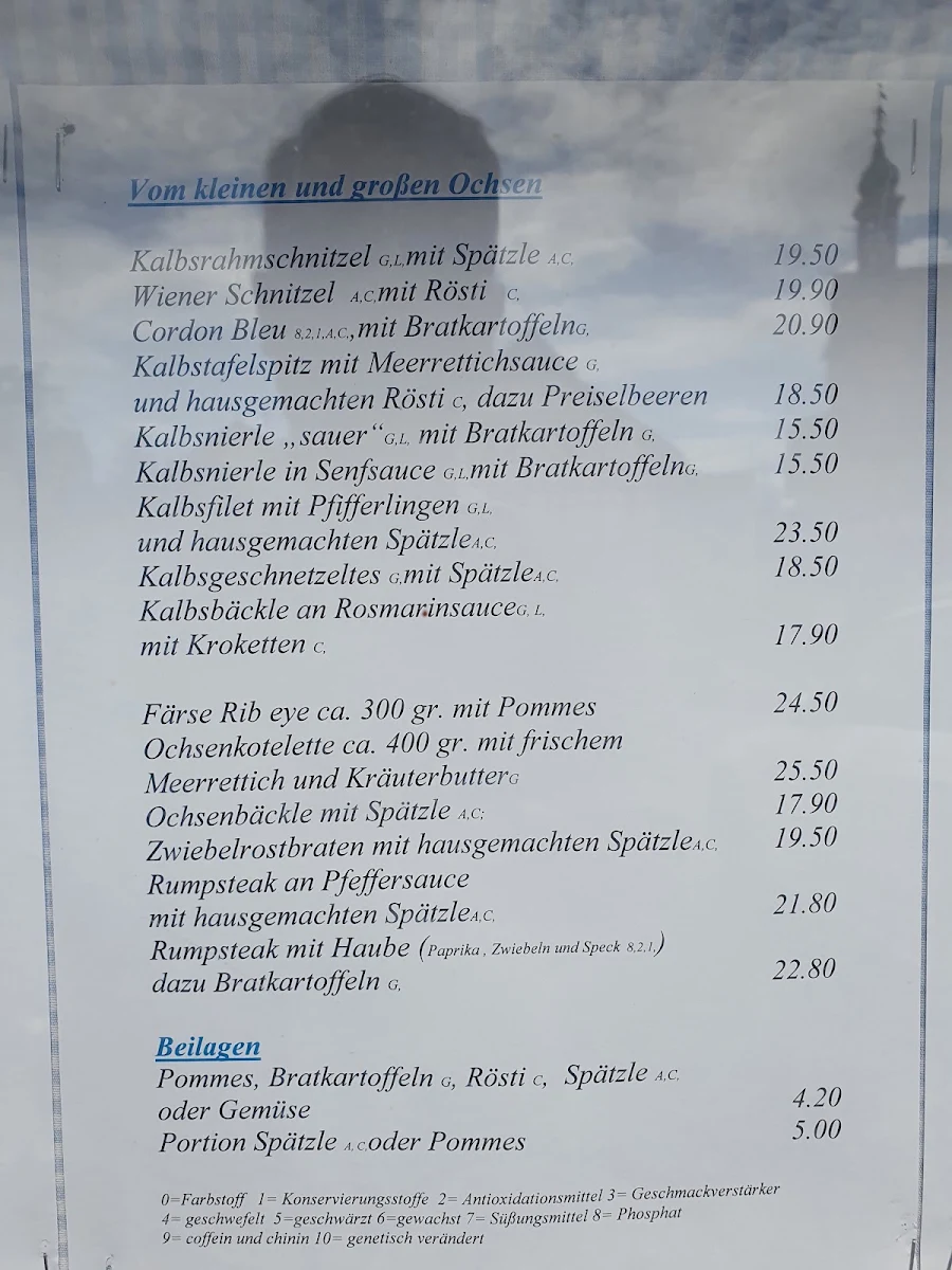 Speisekarte photo 1