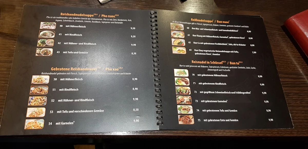Speisekarte, Phở
