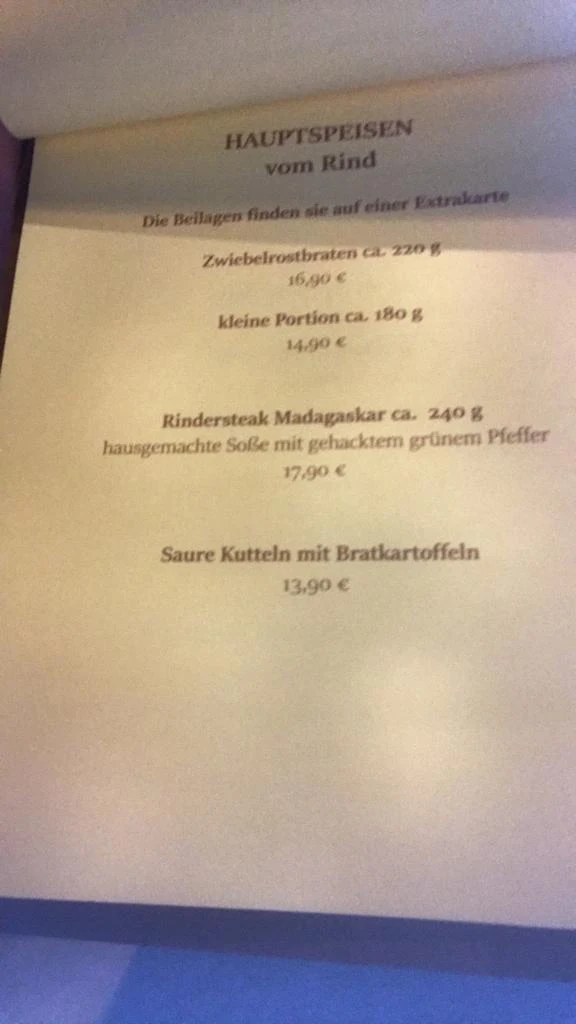 Speisekarte photo 4