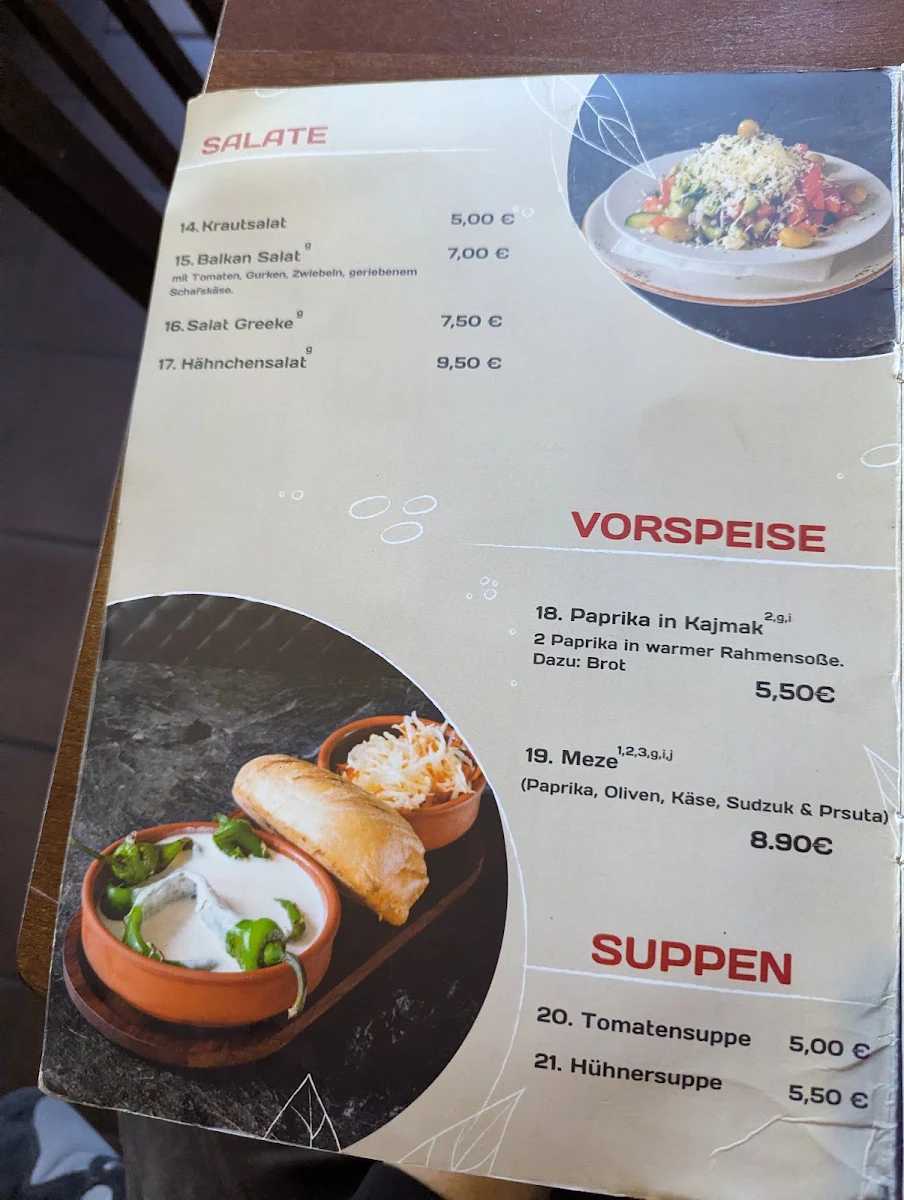 Speisekarte photo 4