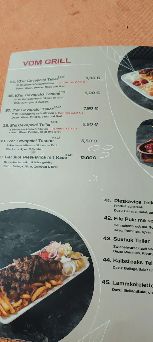 Speisekarte photo 8