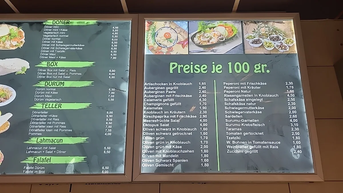Speisekarte photo 1