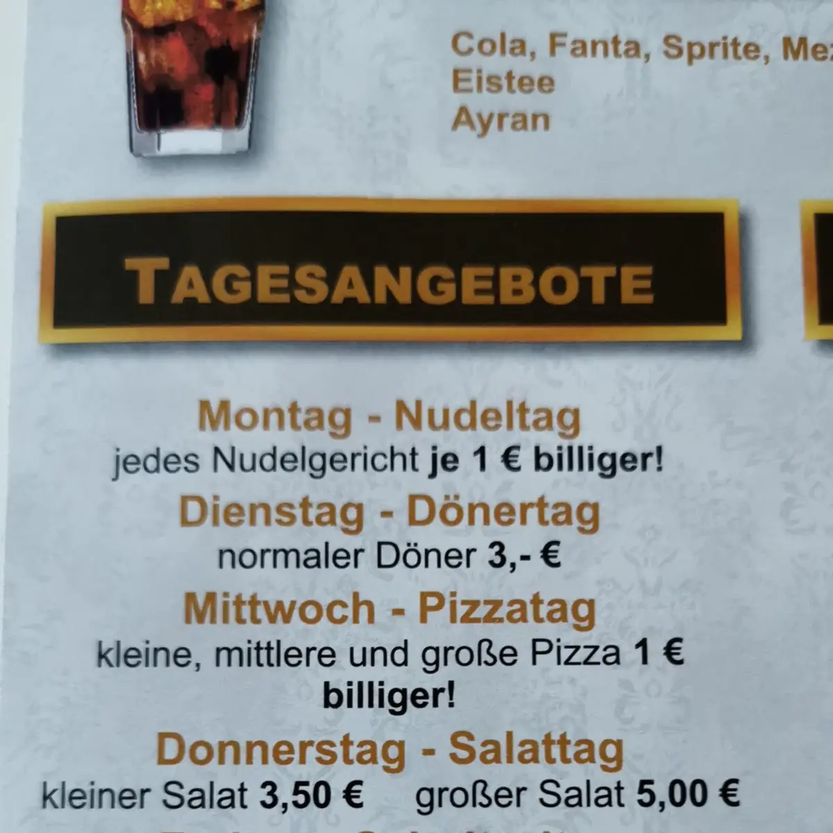 Speisekarte photo 9