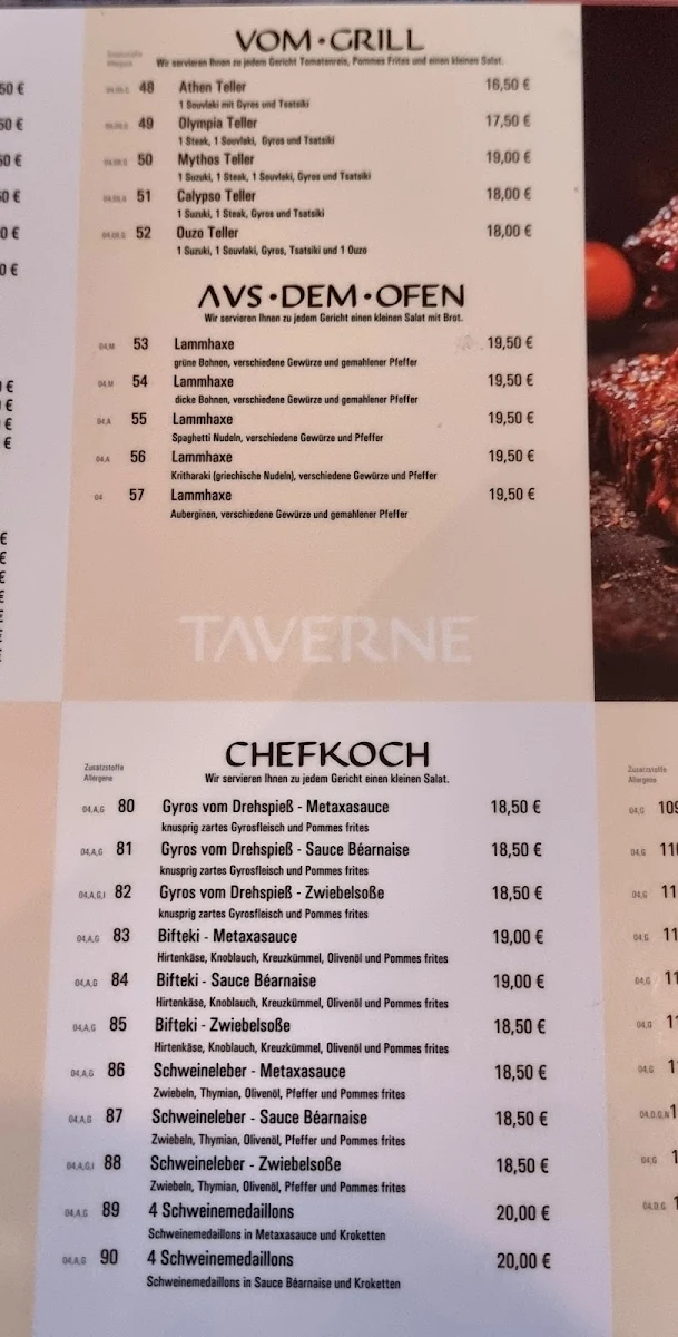 Speisekarte photo 10